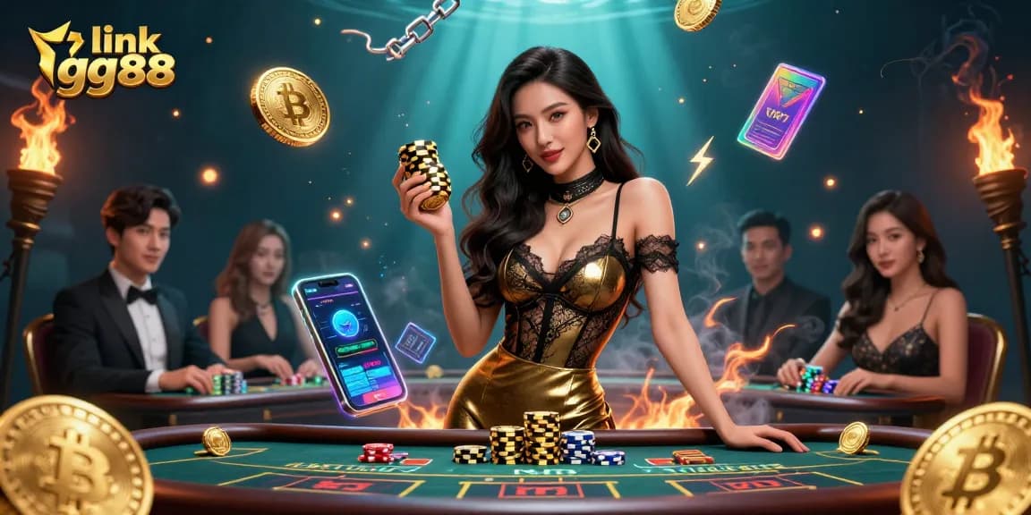 Capture the excitement at GG88 with link gg88, showcasing high-stakes baccarat and digital coins.