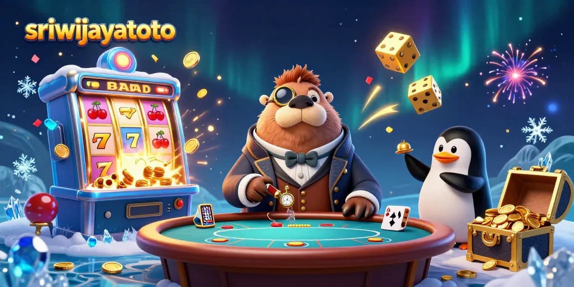 Sriwijayatoto players enjoying a dynamic underwater poker game featuring whimsical characters.