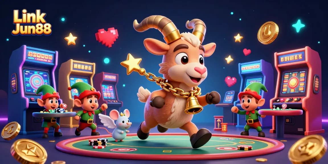 Experience winning strategies at Link Jun88's vibrant online casino with thrilling games and engaging visuals.