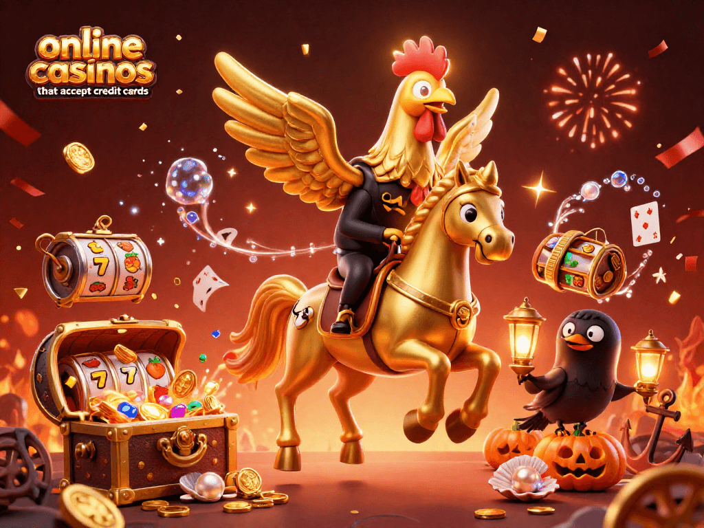 Engage with exciting gameplay at online casinos that accept credit cards featuring thrilling characters.