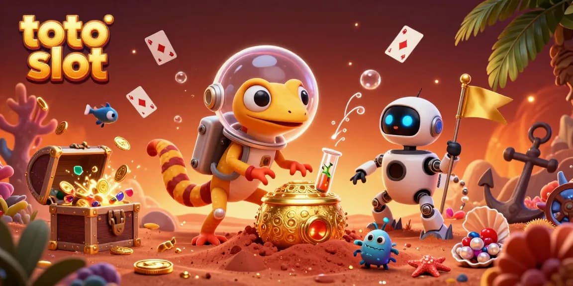 Experience thrilling wins with toto slot at the vibrant alien casino, filled with gold and excitement.