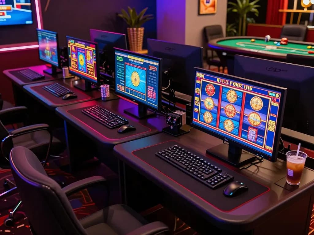 Rasakan keuntungan strategis dari permainan daring dengan 88Pulsa, menampilkan pengaturan multi-layar yang dinamis.
