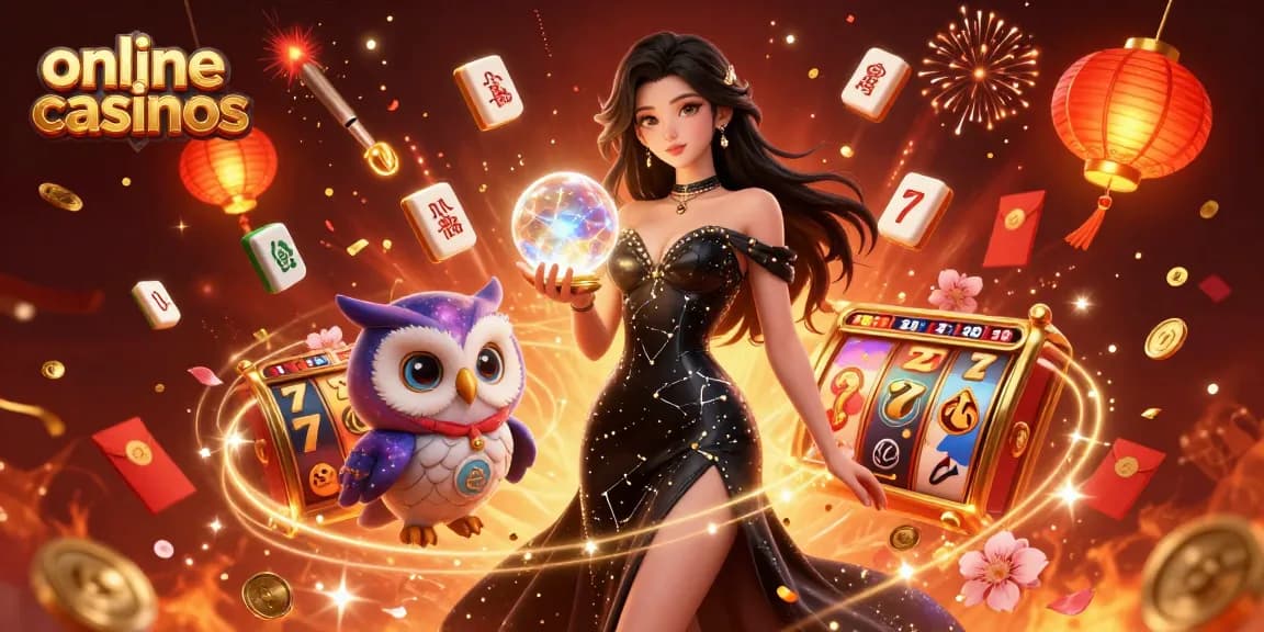 Engage with thrilling online casinos featuring vibrant slot elements and mystical designs.