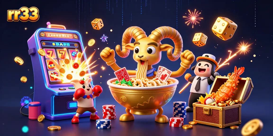 Experience thrilling online slots at rr33 with animated characters and jackpot excitement!