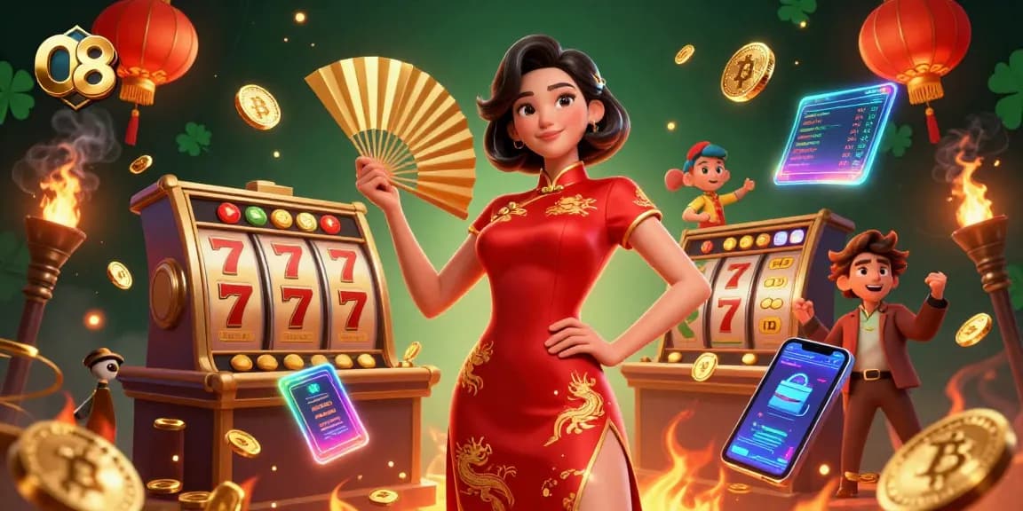 Play exciting slot games at O8 with vibrant visuals and competitive jackpots.