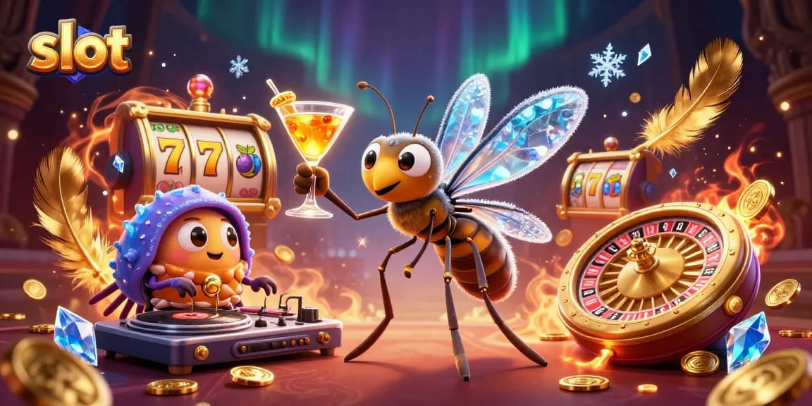 Slot menghidupkan suasana kasino dengan karakter unik dan elemen dramatis.