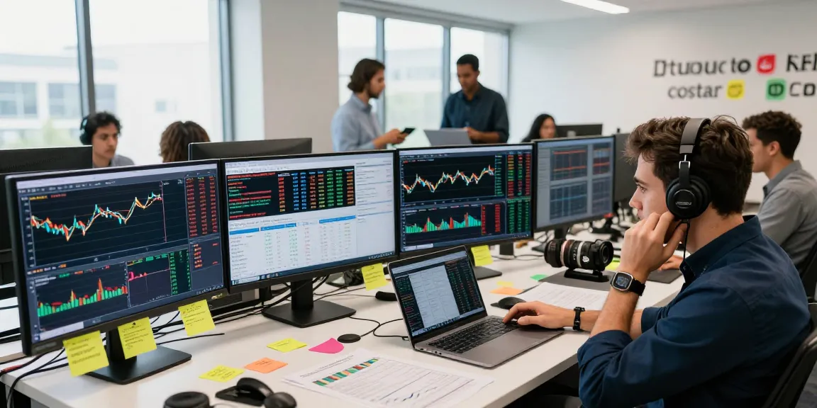 Aktivitas perdagangan kakakjudi dalam lingkungan trading yang dinamis dengan trader beragam.