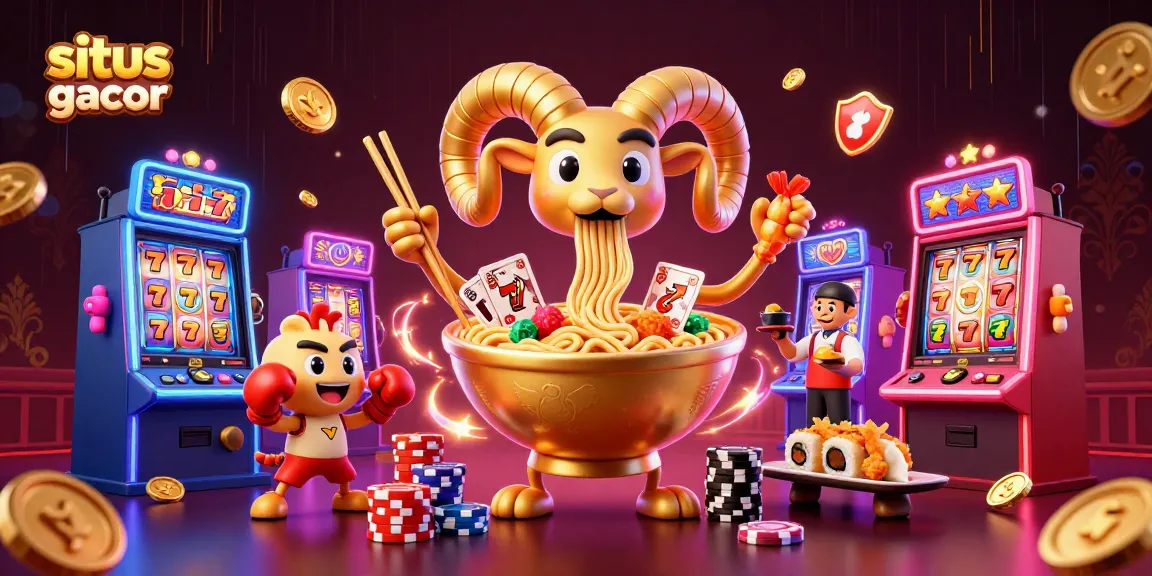 Celebrate big wins at situs slot gacor with vibrant 3D characters and gaming elements.