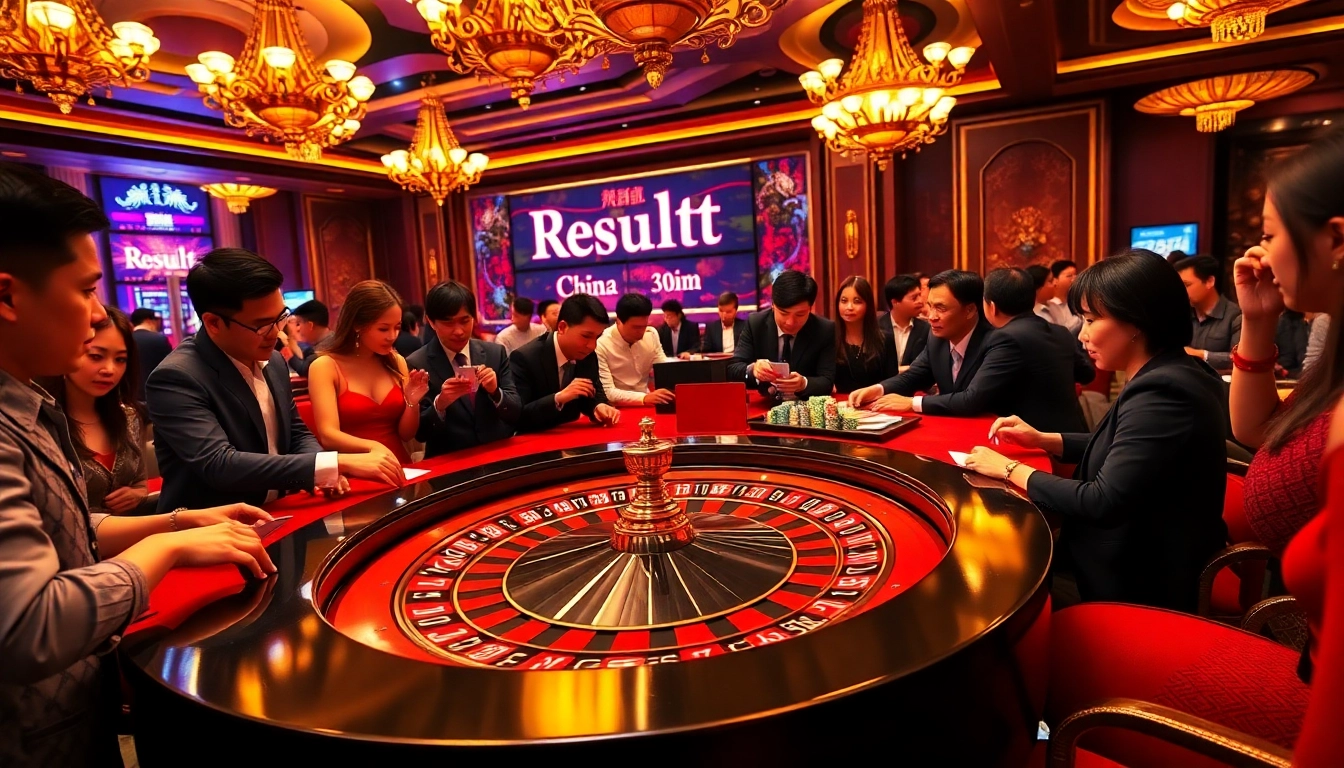 Experience the thrill of a luxurious casino with a focus on result china and high-stakes gaming.