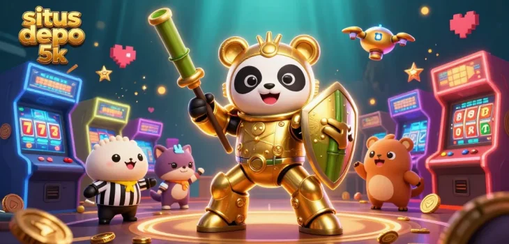 Experience thrilling gameplay at situs depo 5k with vibrant slot machines and engaging characters.
